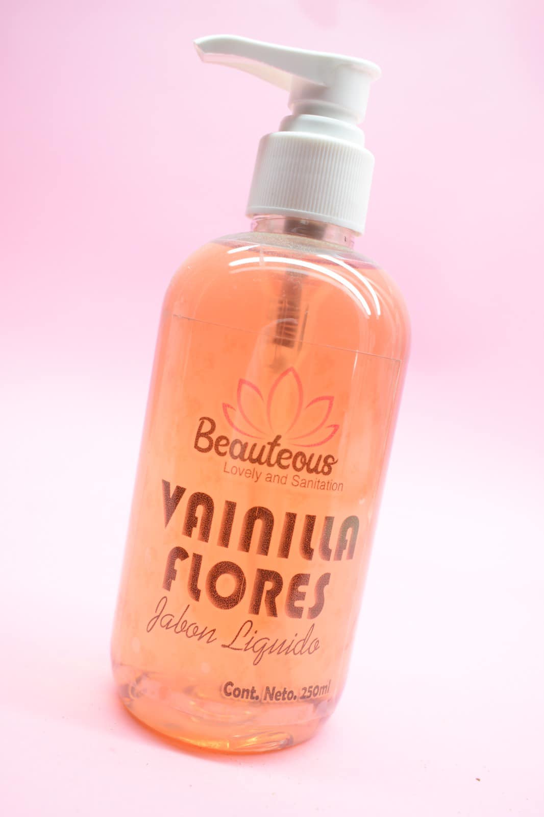 Jabón de Manos Beauteous Lovely AROMA VAINILLA FLORES 250ML