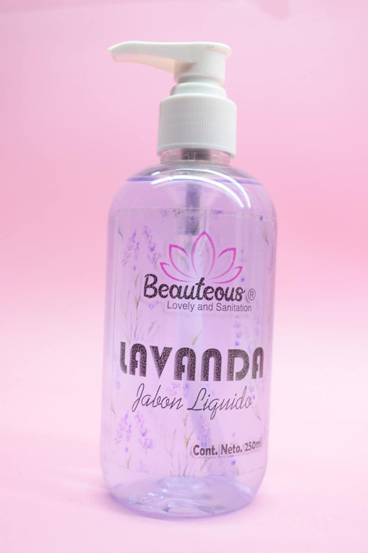 Jabón de Manos Beauteous Lovely AROMA LAVANDA  250ML