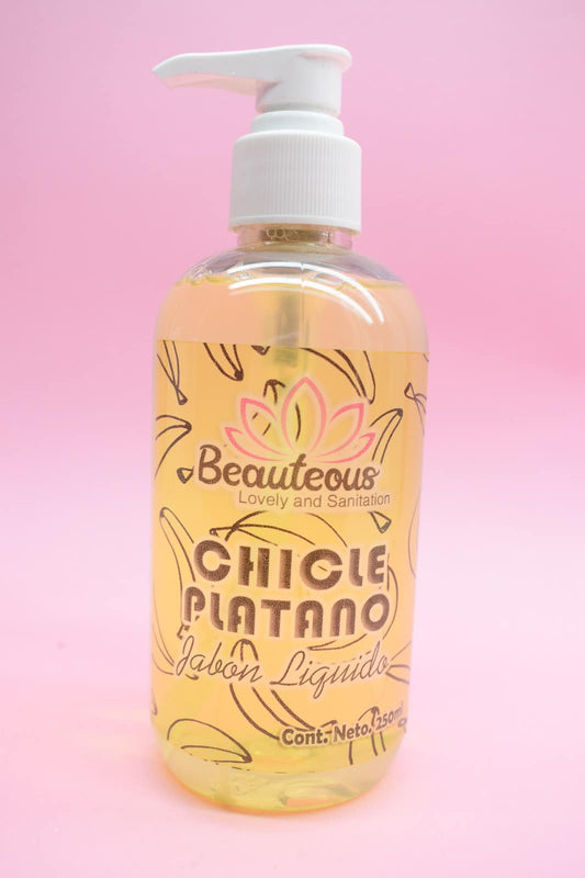 Jabón de Manos Beauteous Lovely AROMA CHICLE PLATANO  250ML
