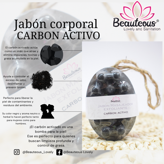 JABON CORPORAL CARBON ACTIVO