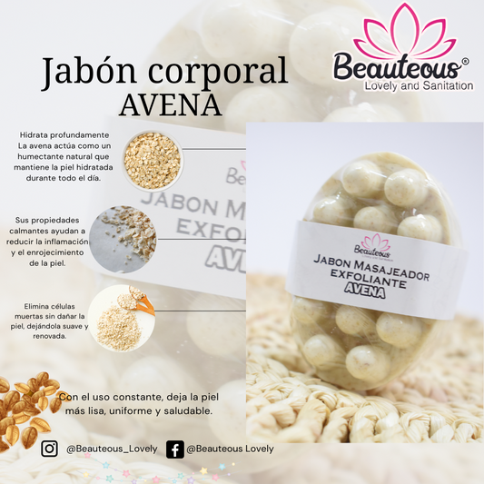 JABON CORPORAL ANTICELULITIS AVENA