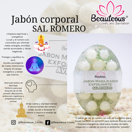 JABON CORPORAL ANTICELULITIS / BYE BYE MALA VIBRA SAL ROMERO
