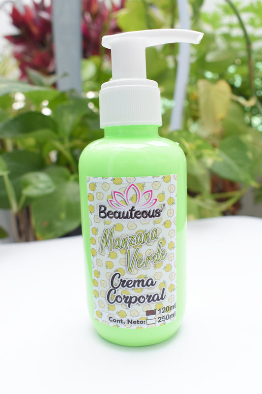 CREMA CORPORAL MANZANA VERDE  BEAUTEOUS LOVELY 120 G