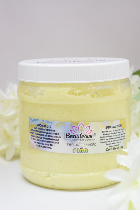 EXFOLIANTE ESPUMOSO 1 KILO AROMA PIÑA