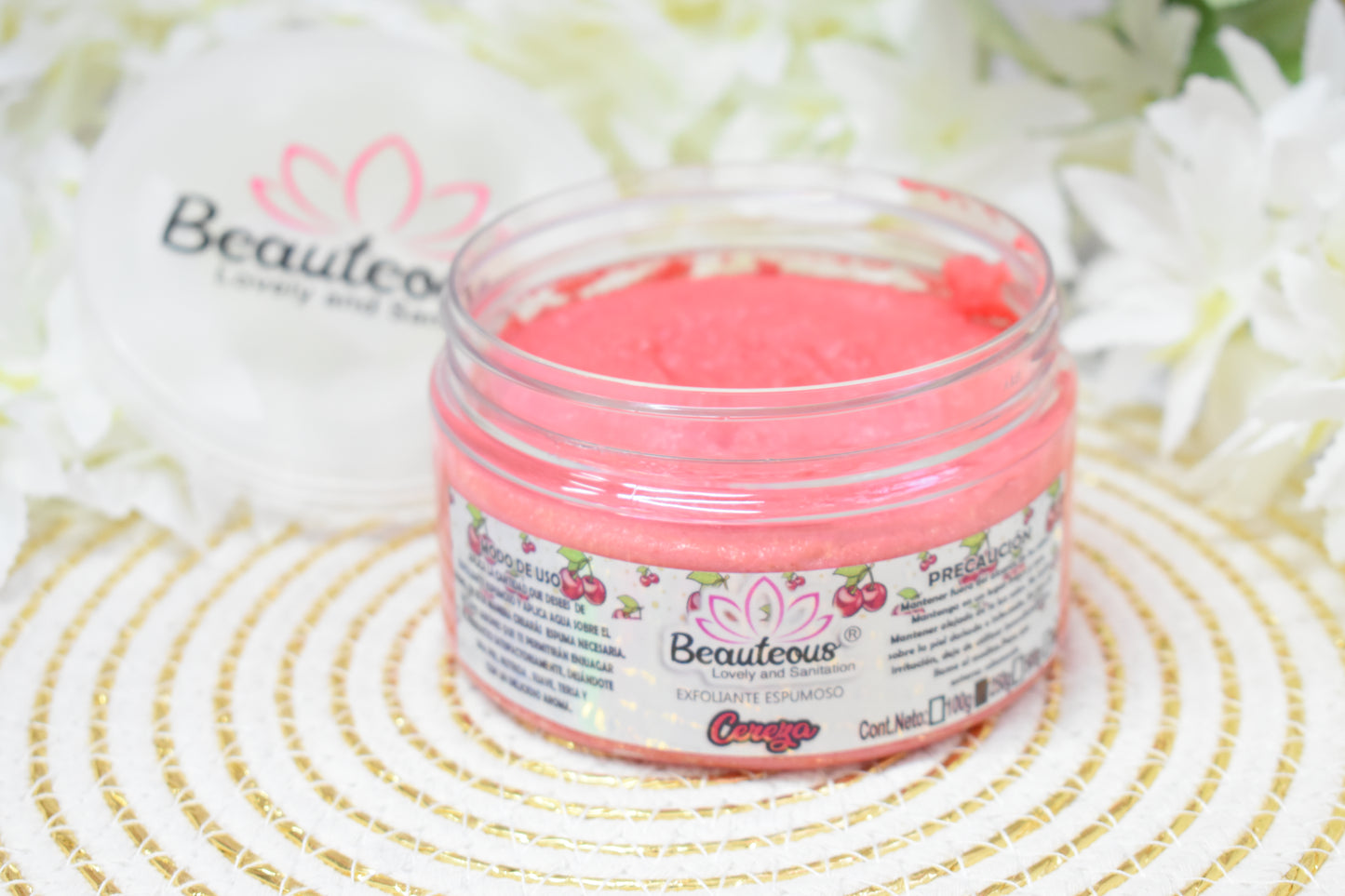 EXFOLIANTE ESPUMOSO 250G AROMA CEREZA