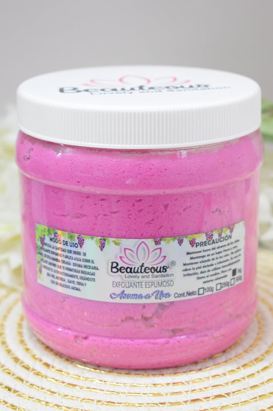 EXFOLIANTE ESPUMOSO 1 KILO AROMA UVA
