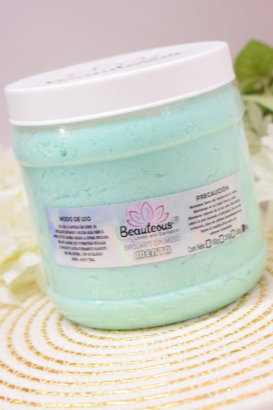 EXFOLIANTE ESPUMOSO 1 KILO AROMA MENTA