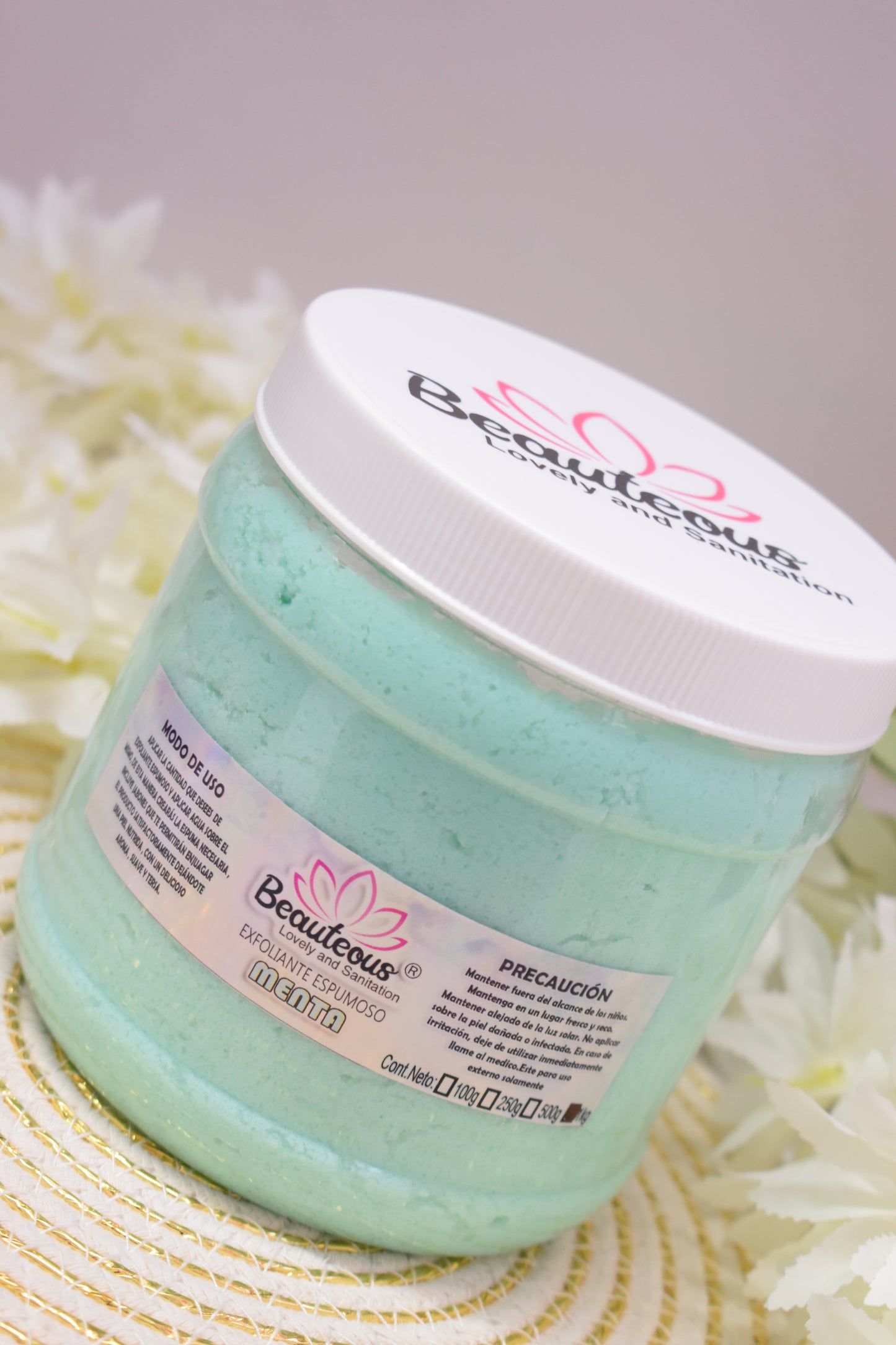 EXFOLIANTE ESPUMOSO 1 KILO AROMA MENTA