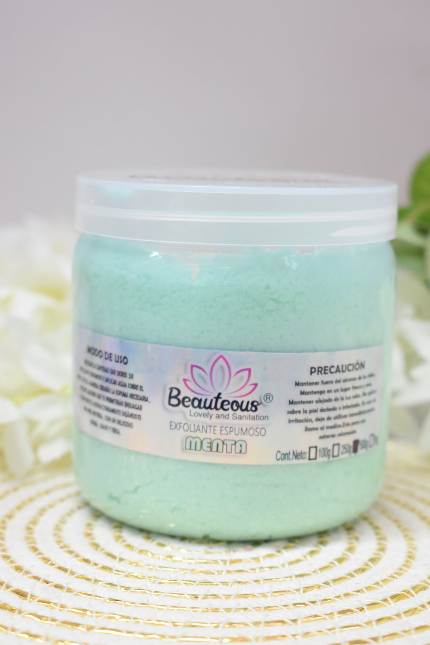 EXFOLIANTE ESPUMOSO 500G AROMA MENTA