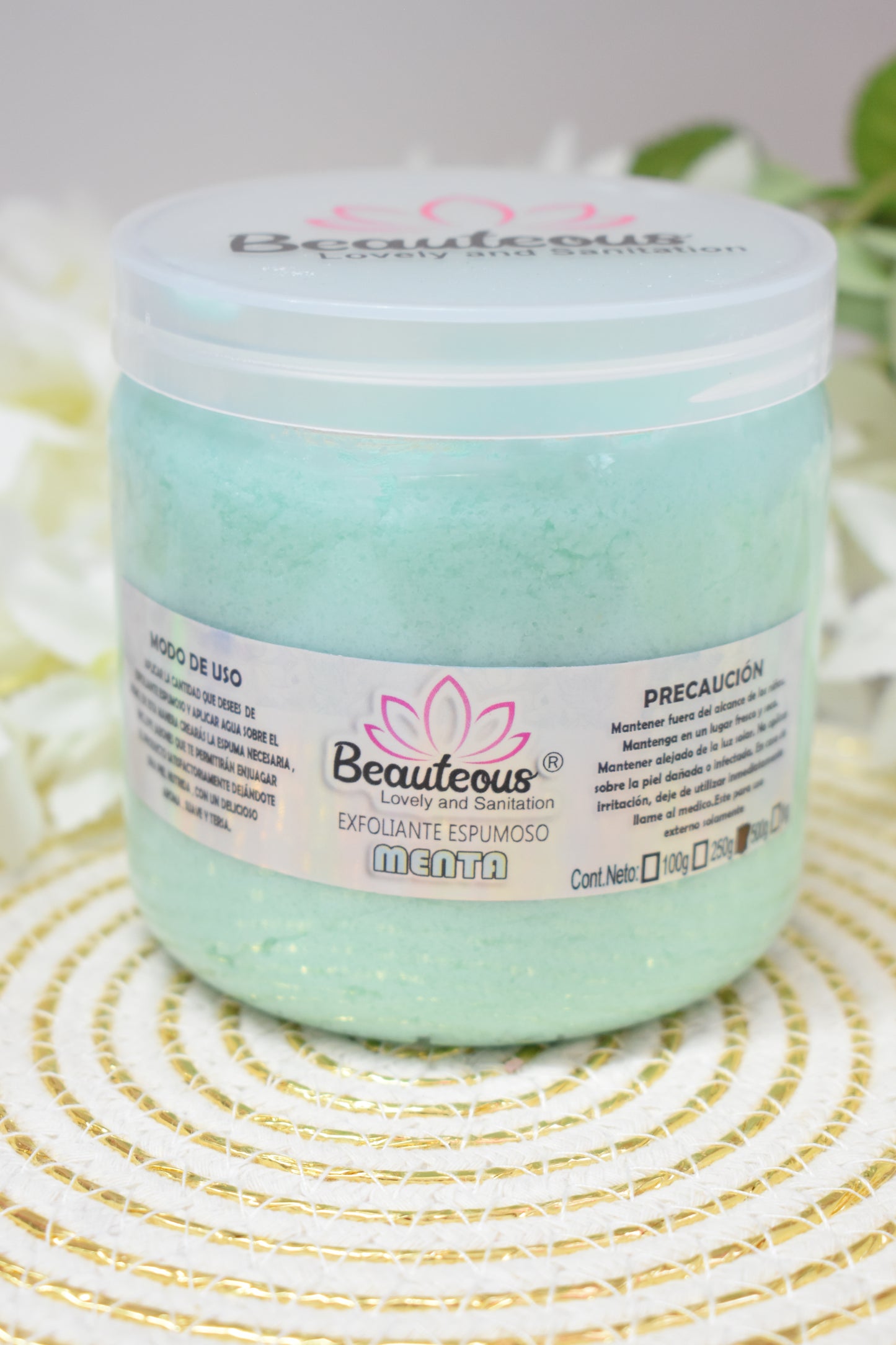 EXFOLIANTE ESPUMOSO 500G AROMA MENTA