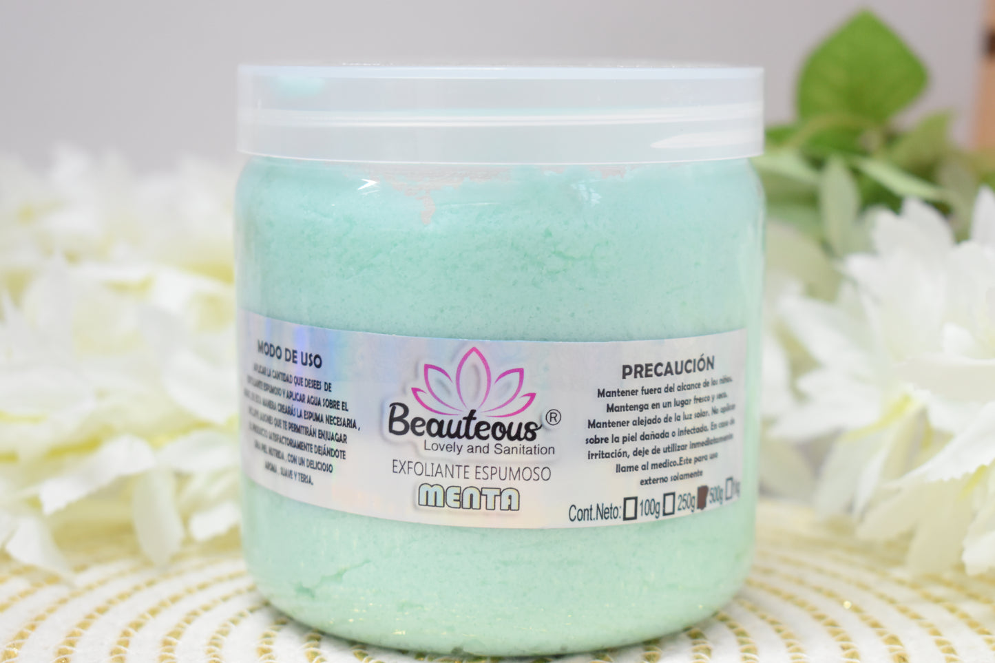 EXFOLIANTE ESPUMOSO 500G AROMA MENTA