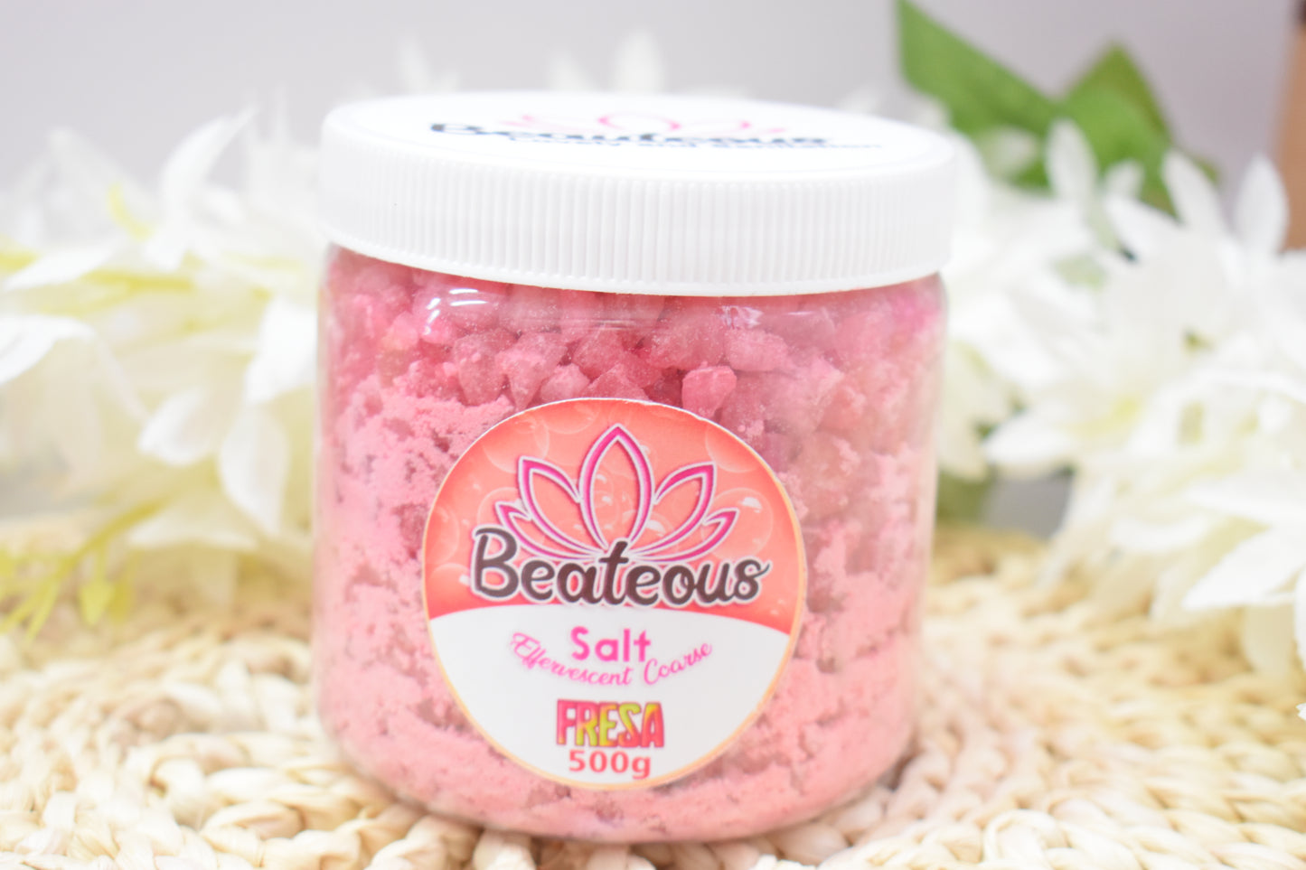 SAL GRUESA EFEREVECENTE RELAJANTE 500G FRESA BEAUTEOUS LOVELY