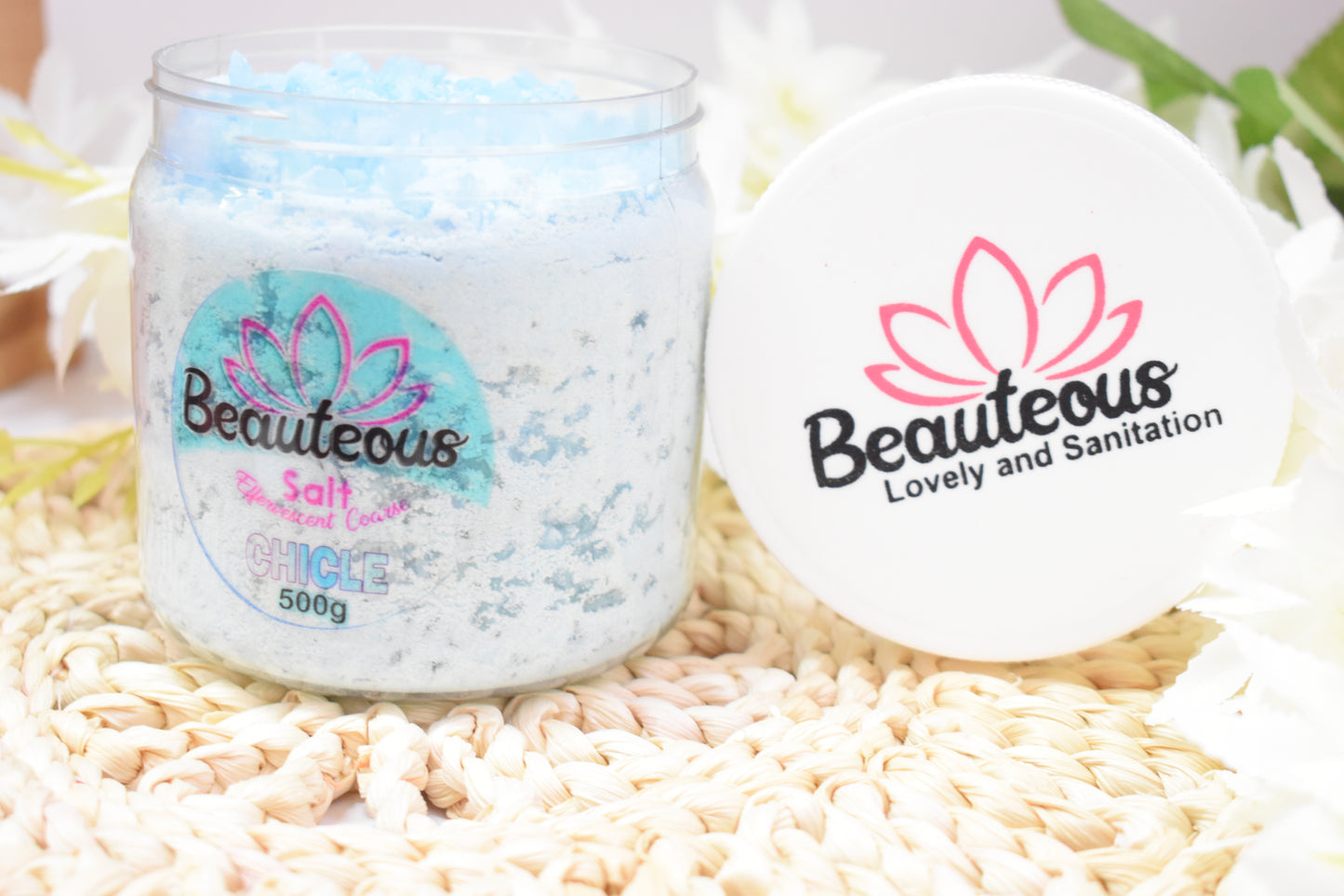 SAL GRUESA EFEREVECENTE RELAJANTE 500G CHICLE BEAUTEOUS LOVELY