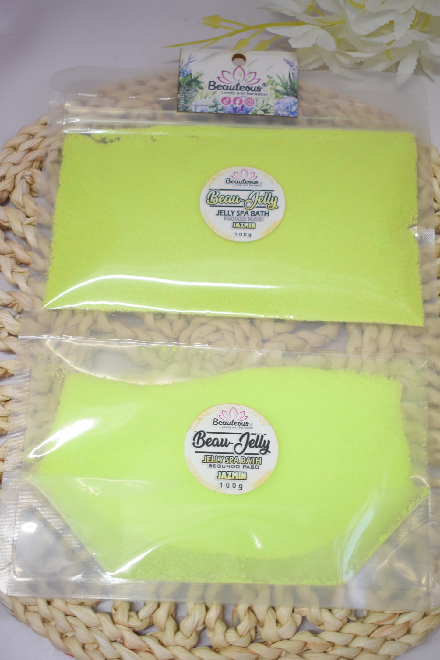 JELLY SPA JAZMIN 100 GRS BEAUTEOUS LOVELY
