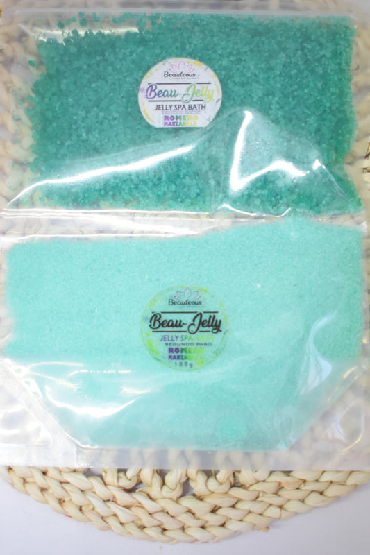 JELLY SPA ROMERO MANZANILLA  100 GRS BEAUTEOUS LOVELY