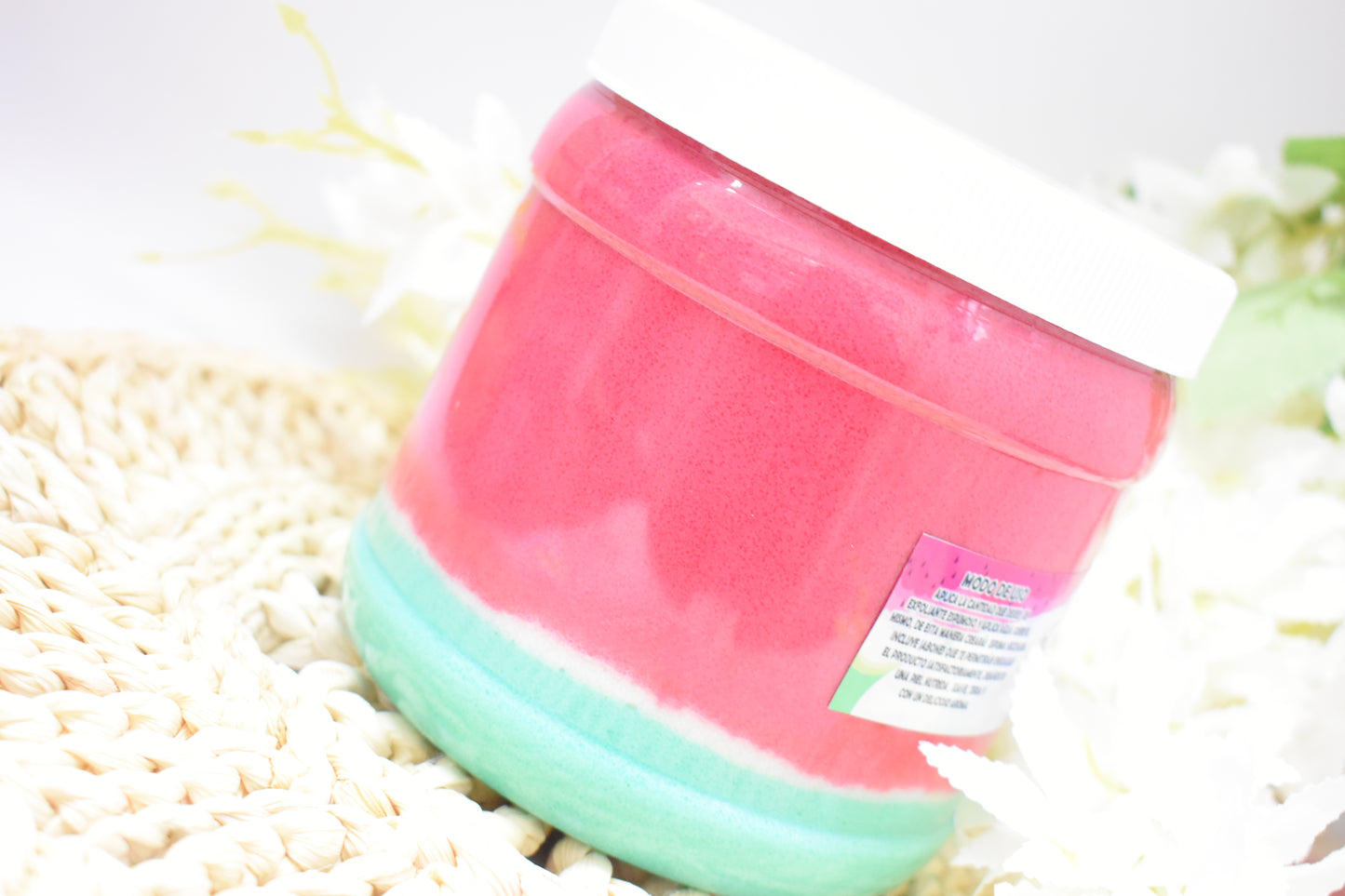 EXFOLIANTE CORPORAL ESPUMOSO AROMA SANDIA 1 KILO BEAUTEOUS LOVELY