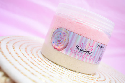 EXFOLIANTE STRAWEBERRY 100GRS COLECCION CRUMBLE