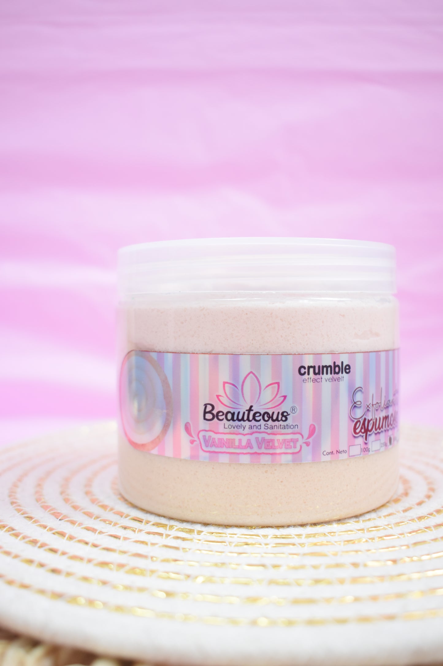 EXFOLIANTE CRUMBLE VAINILLA VELVET 100GRMS