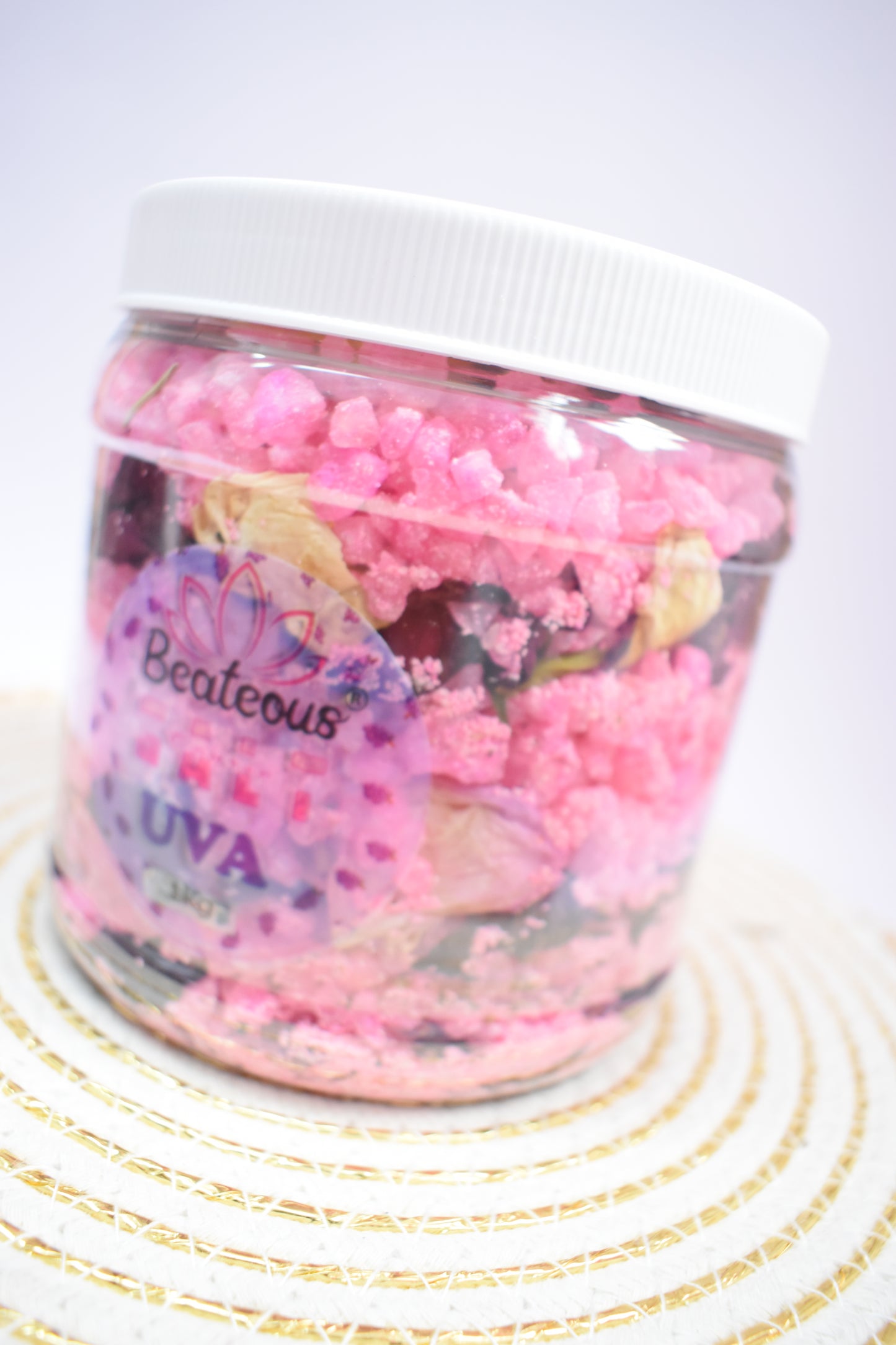 SALES GRUESAS EFERVECENTES AROMA UVA CON NATURALEZA 1 KILO