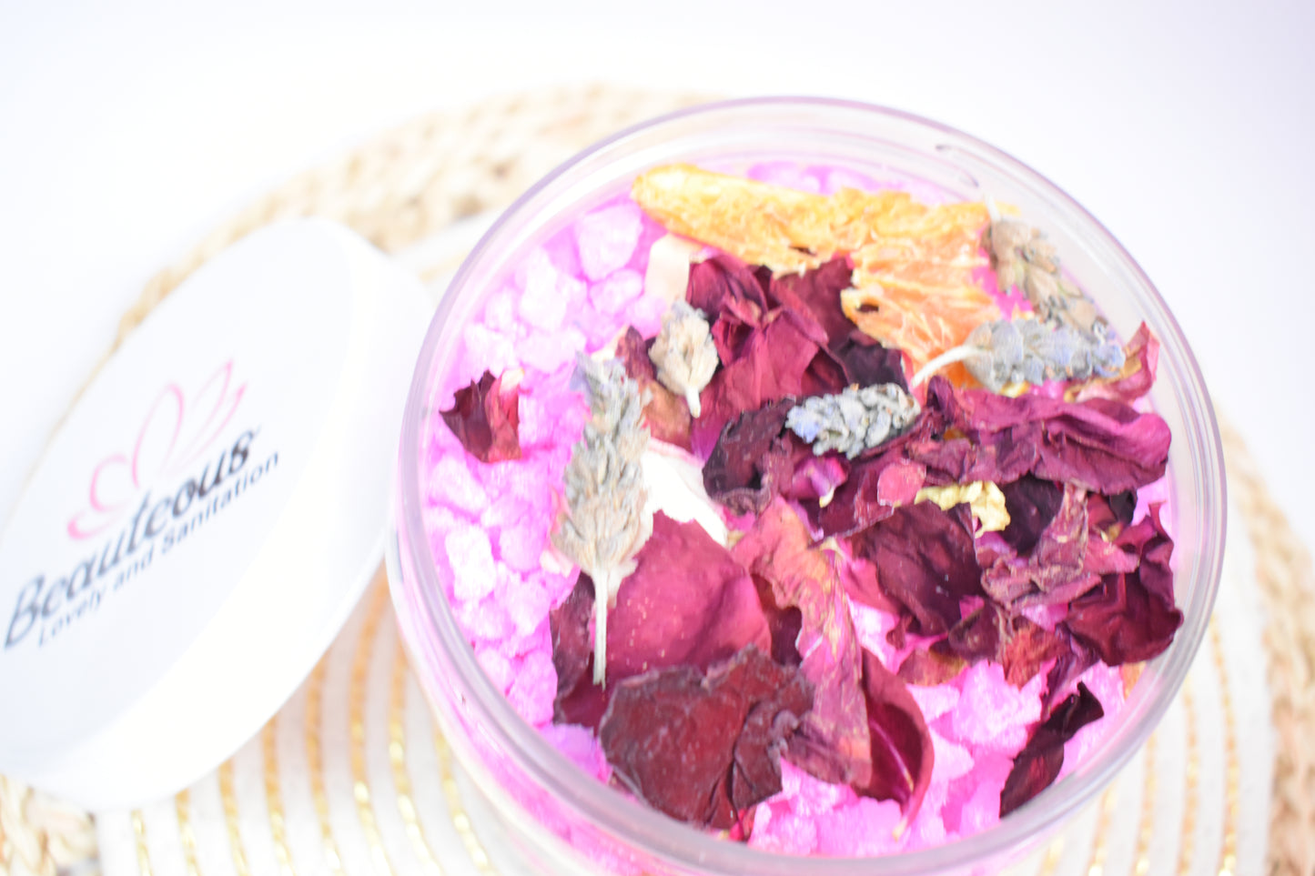 SALES GRUESAS EFERVECENTES CON NATURELEZA LAVANDA 1 KILO