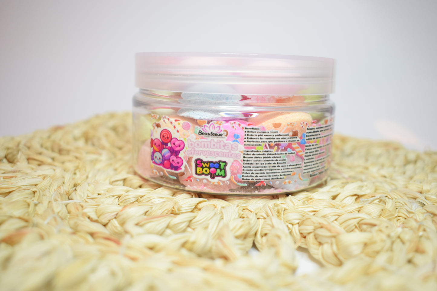 BOMBAS EFERVECENTES SWEET BOOM 🍬120 pz (620grs)