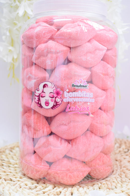 Bomba Efervescente MAXI – Besos Glow