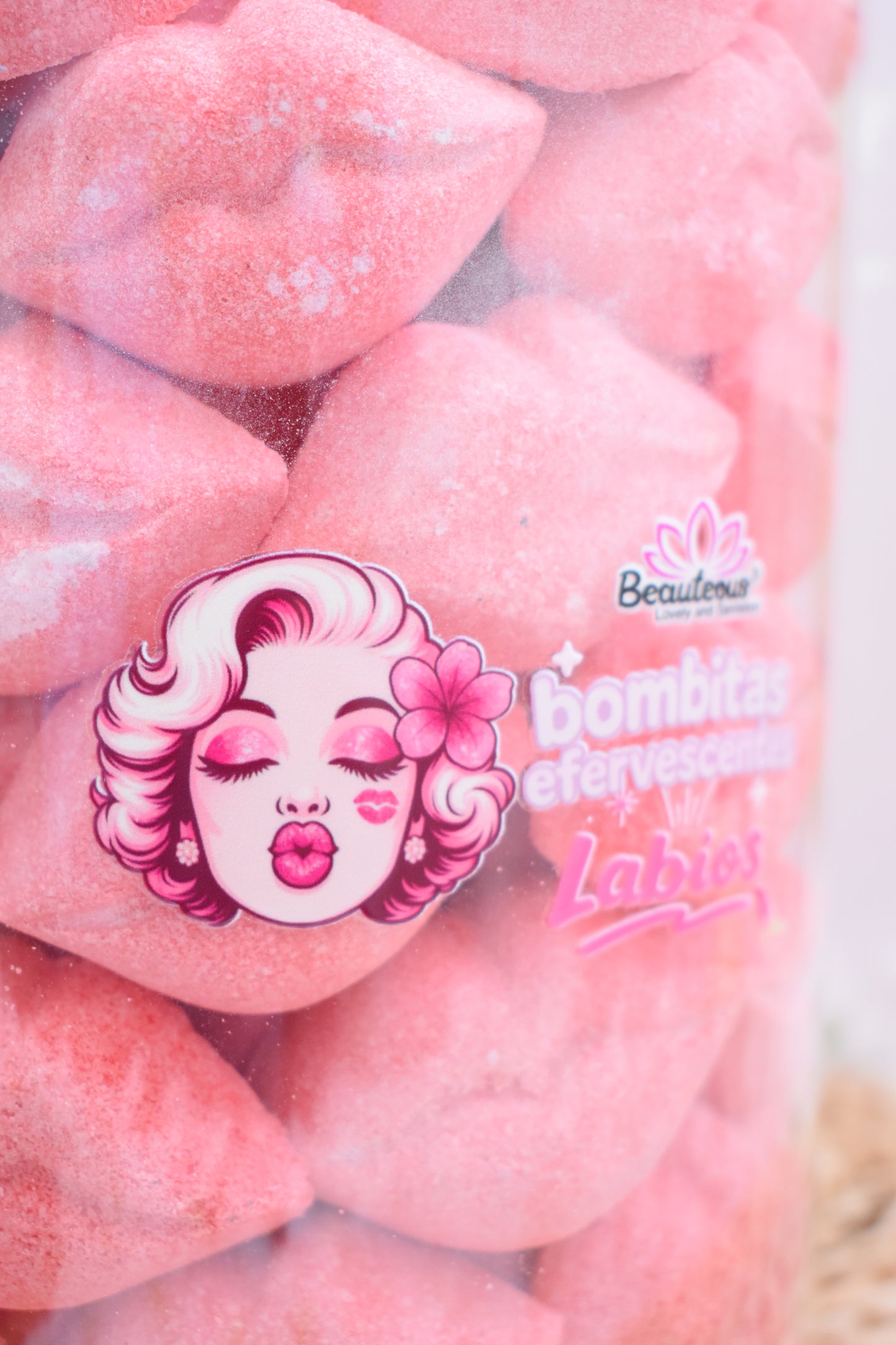 Bomba Efervescente MAXI – Besos Glow