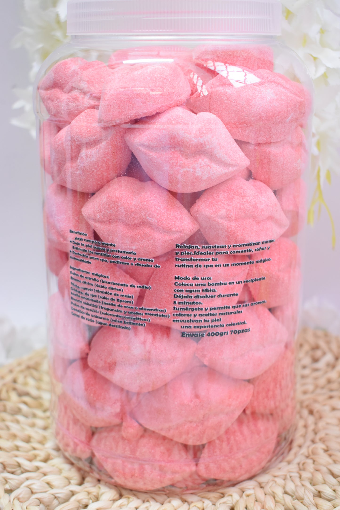 Bomba Efervescente MAXI – Besos Glow