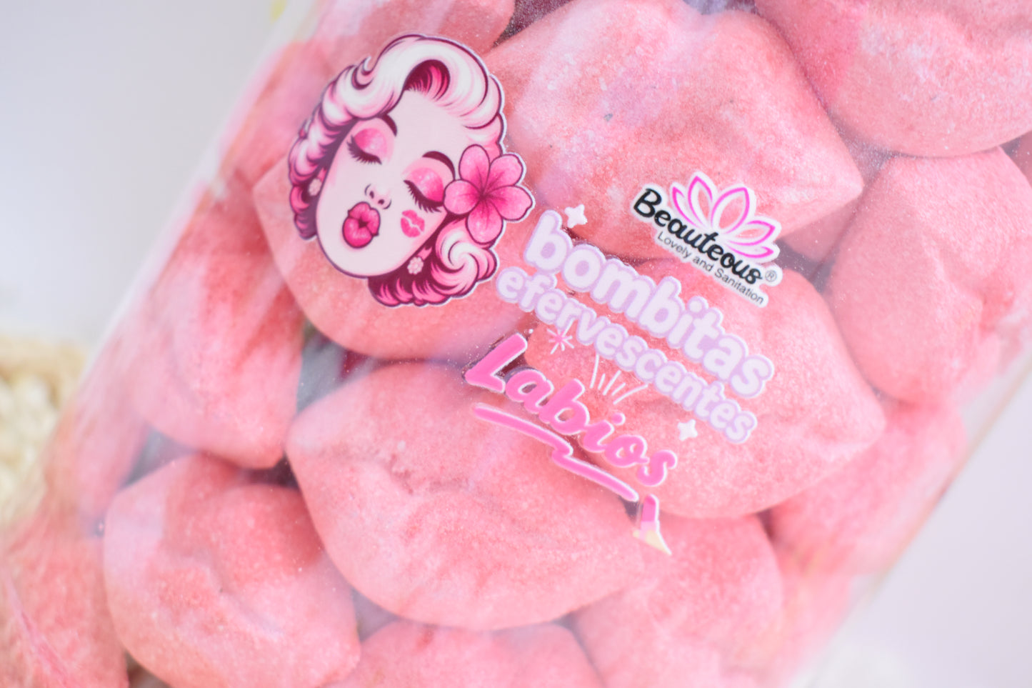 Bomba Efervescente MAXI – Besos Glow