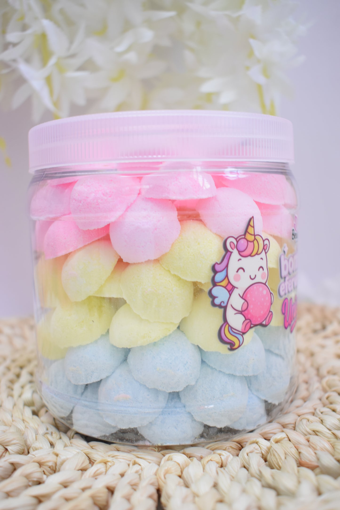 BOMBAS EFERVECENTES UNICORNIO 1 KG BOM MIN