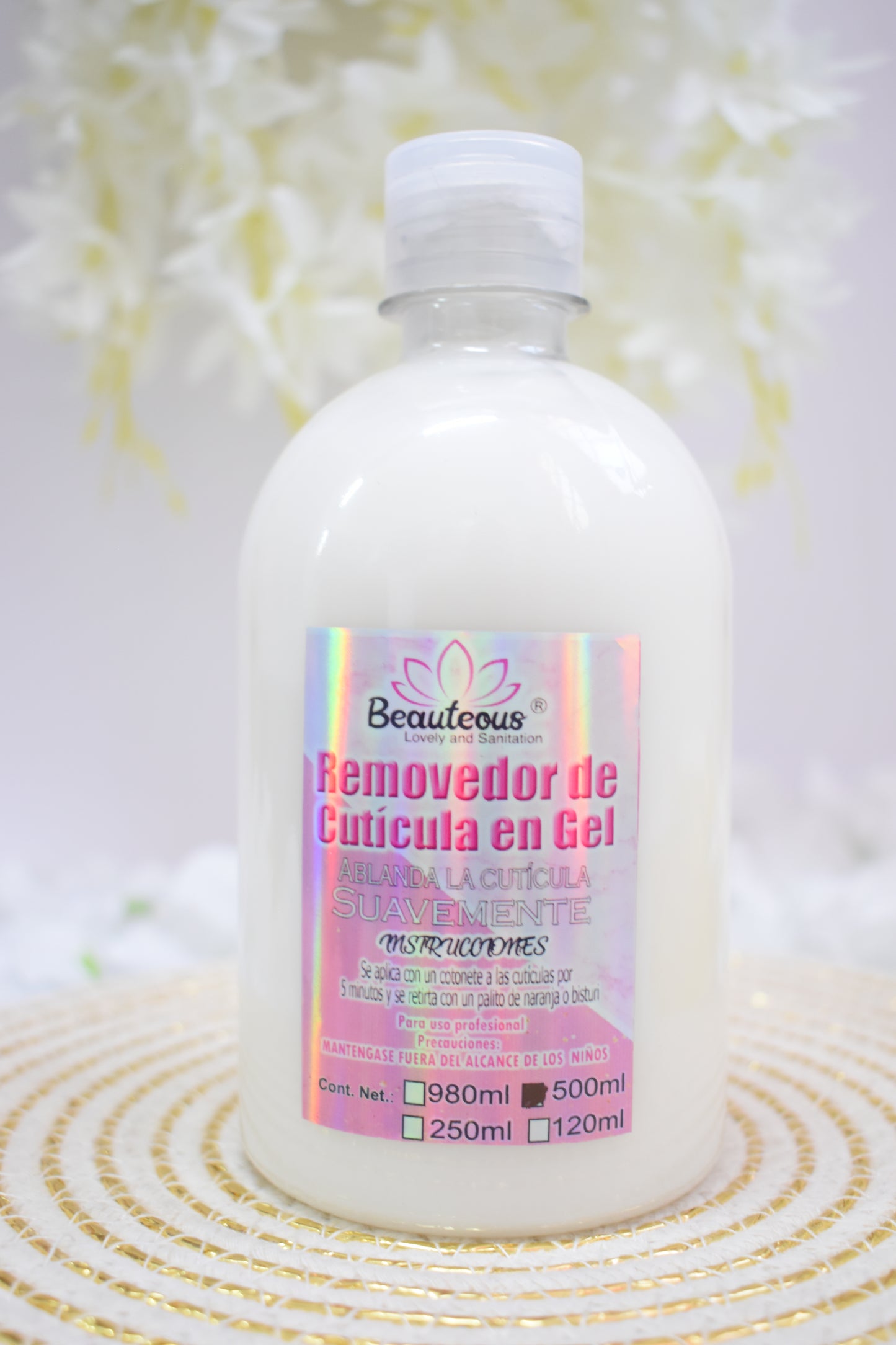REMOVEDOR DE CUTICULA 500 ML