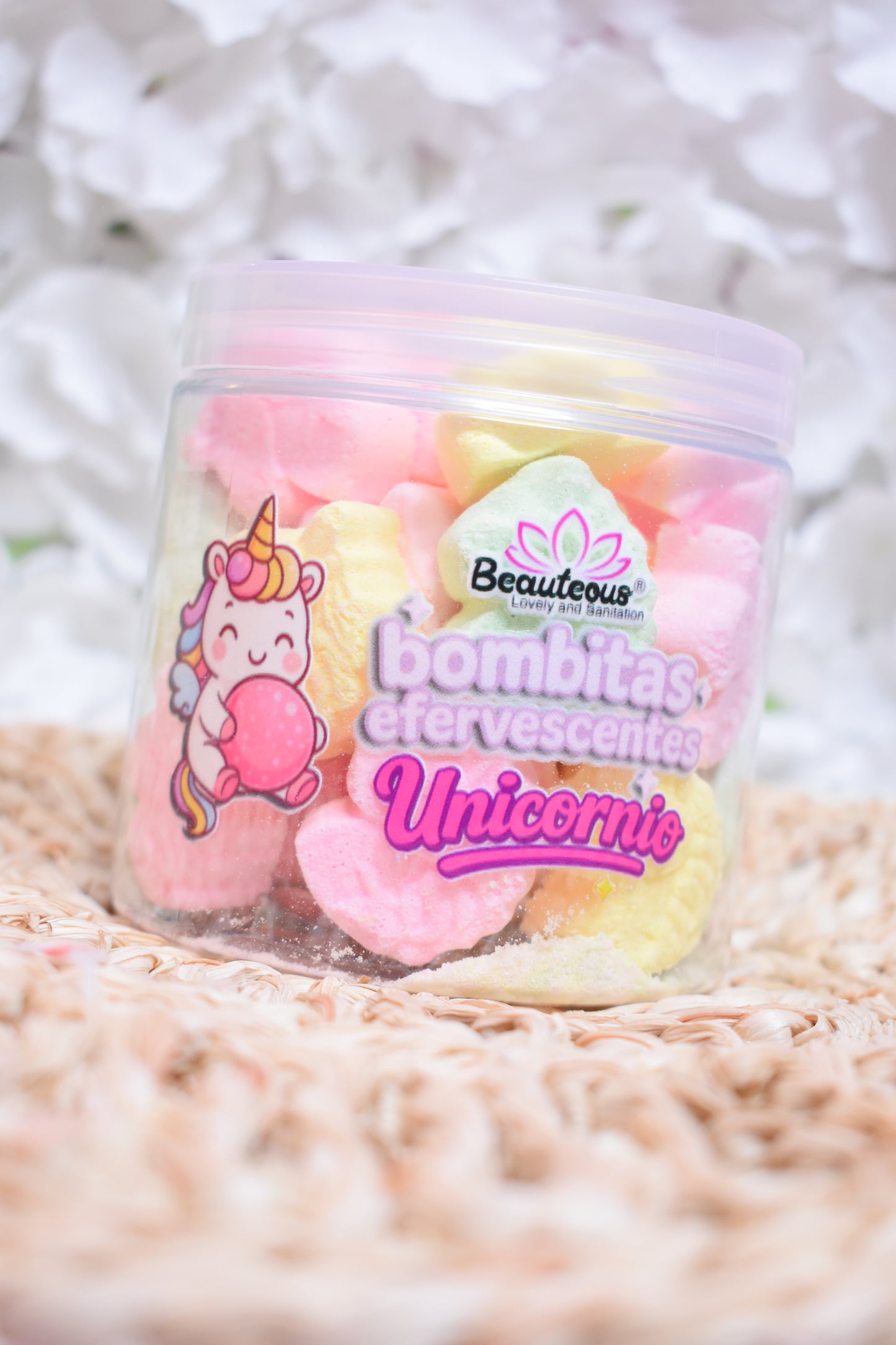 🦄 Bombas Efervescentes de Unicornio – Beauteous Lovely 400 GRMS 🦄