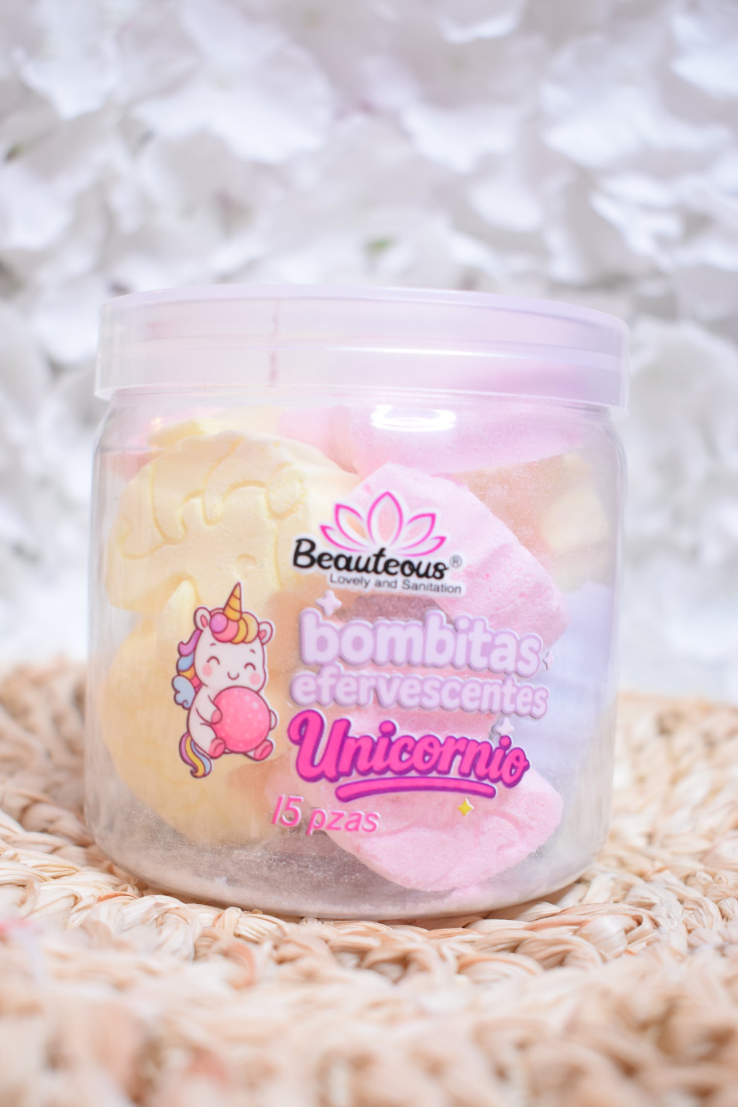 🦄 Bombas Efervescentes de Unicornio Grande – Beauteous Lovely 🦄400VGRMS