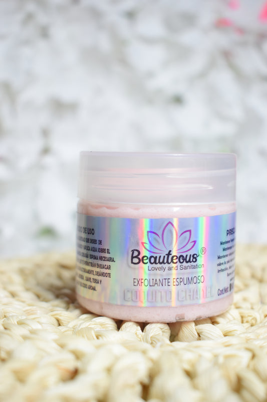 🥥✨ Exfoliante Beauteous Lovely – Coquito Chanel (100 g)