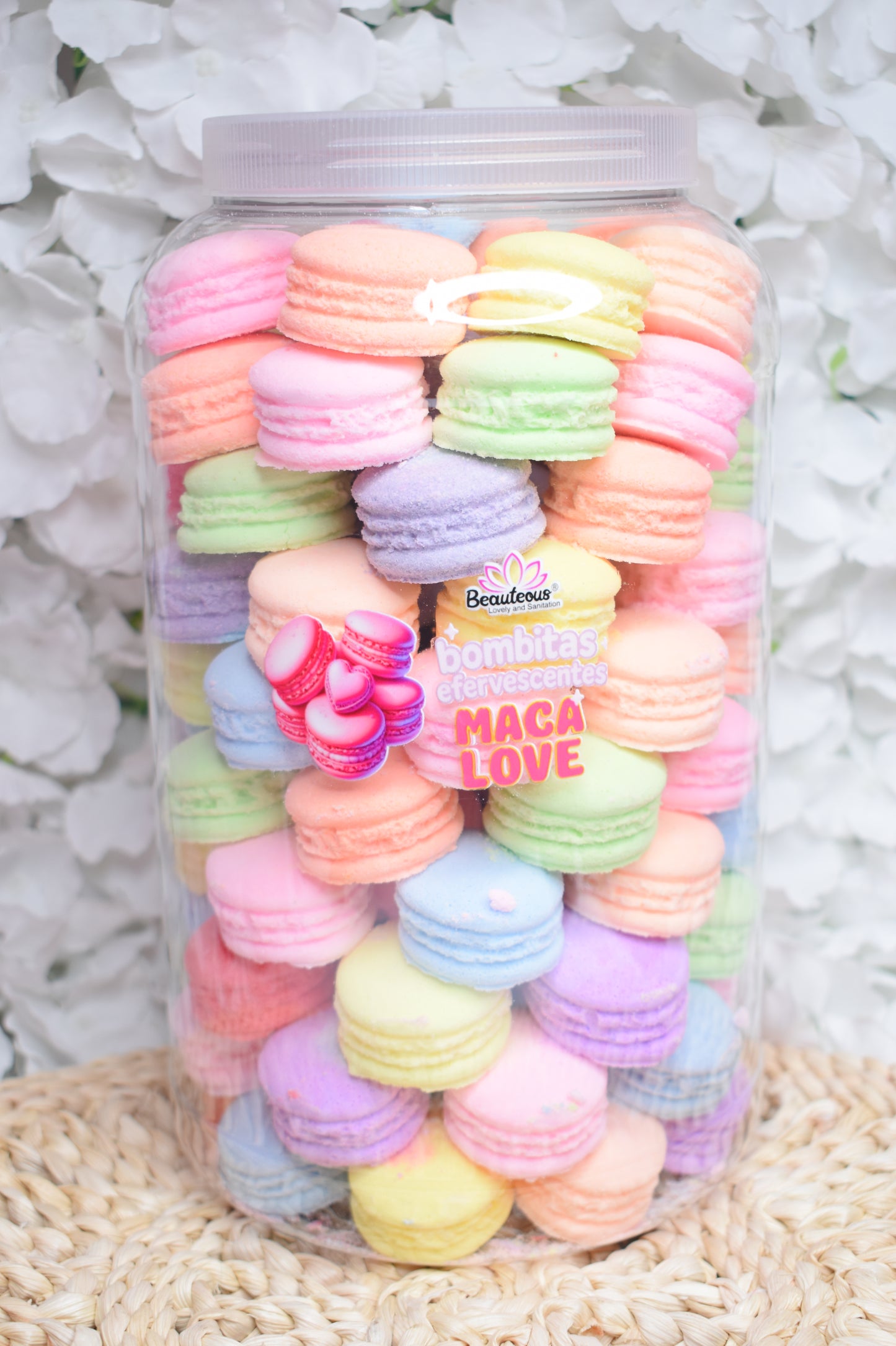 MAXI BOTE BOMBAS EFERVECENTES MACARRONES