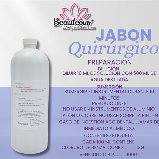 Antibenzil Jabón Azul - Beautéous Lovely