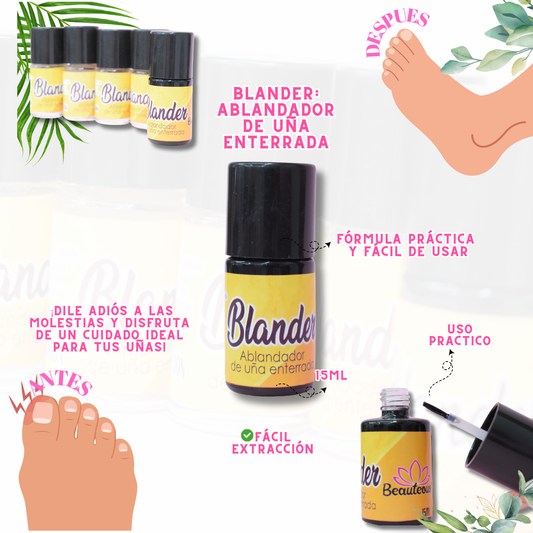 BLANDER / DESENTARRADOR DE UÑAS / BEAUTEOUS LOVELY