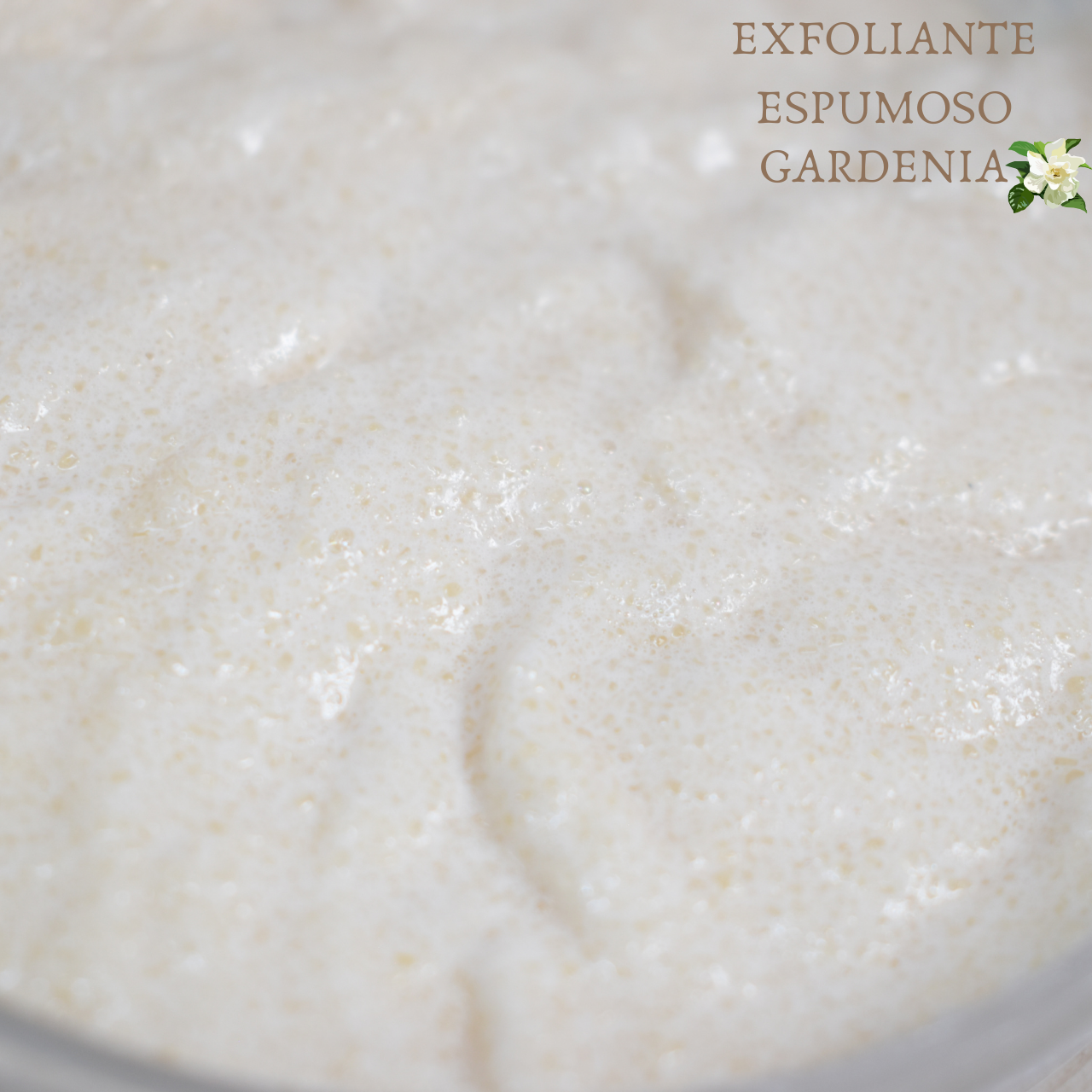 EXFOLIANTE ESPUMOSA GARDENIAS