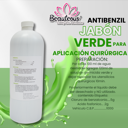 Beauteous Lovely: Protección y Higiene con Antibenzil Verde
