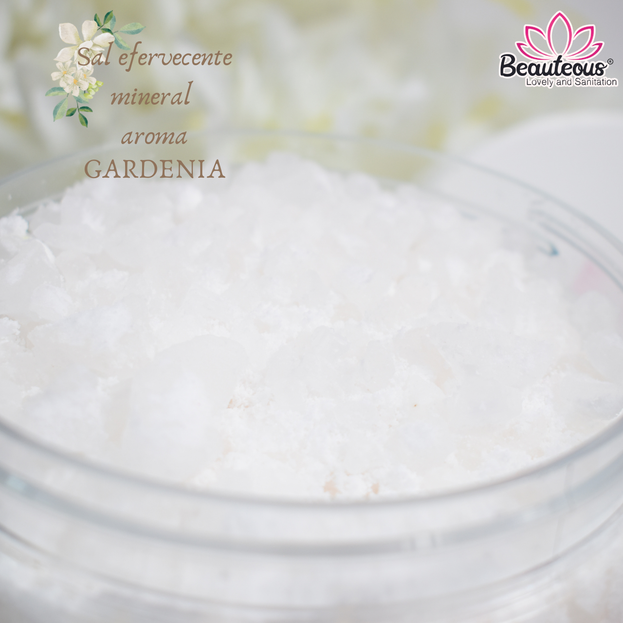 SALES GRUESAS EFERVECENTES AROMA GARDENIAS