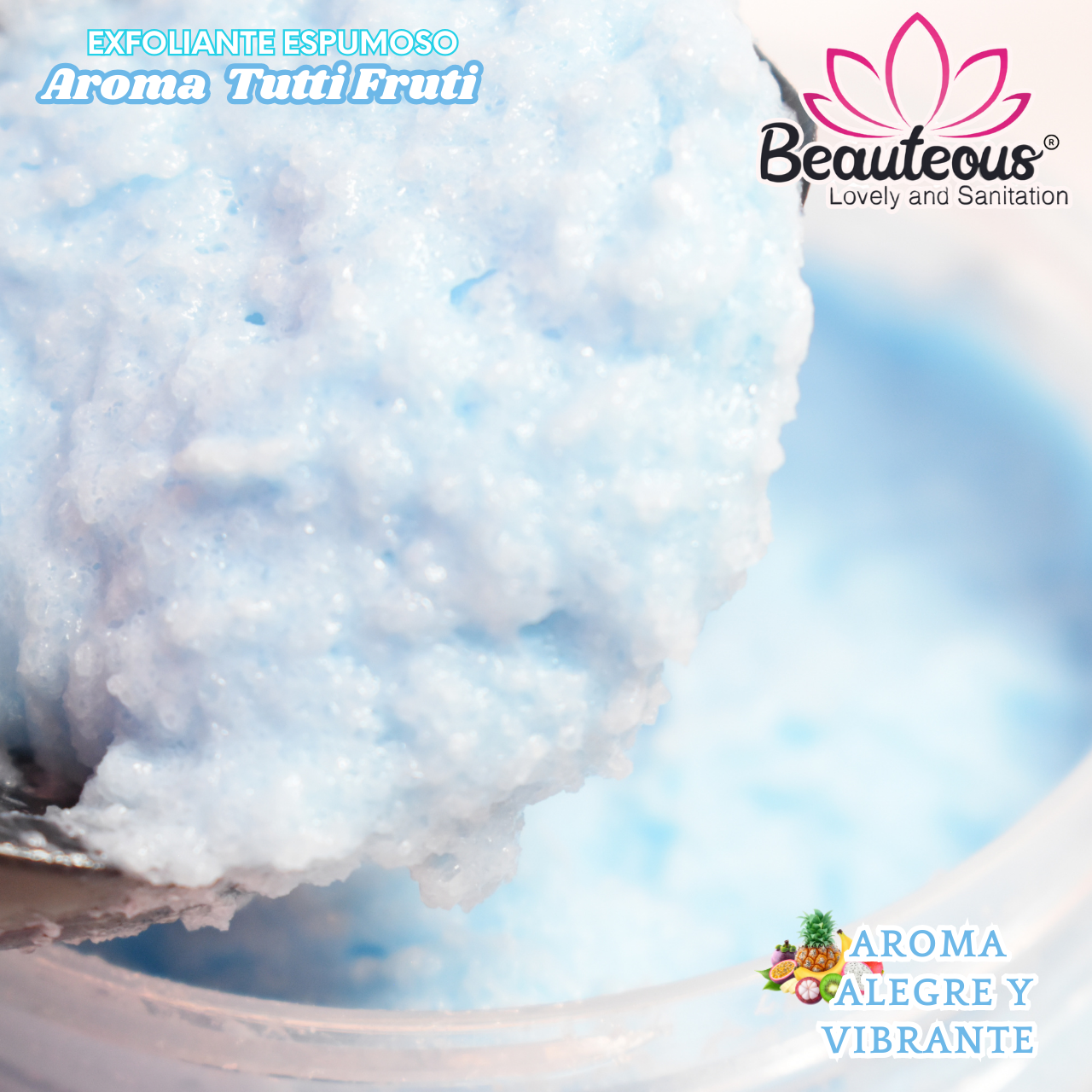 Exfoliante de manos y pies AROMA TUTIFRUTI 250 grms