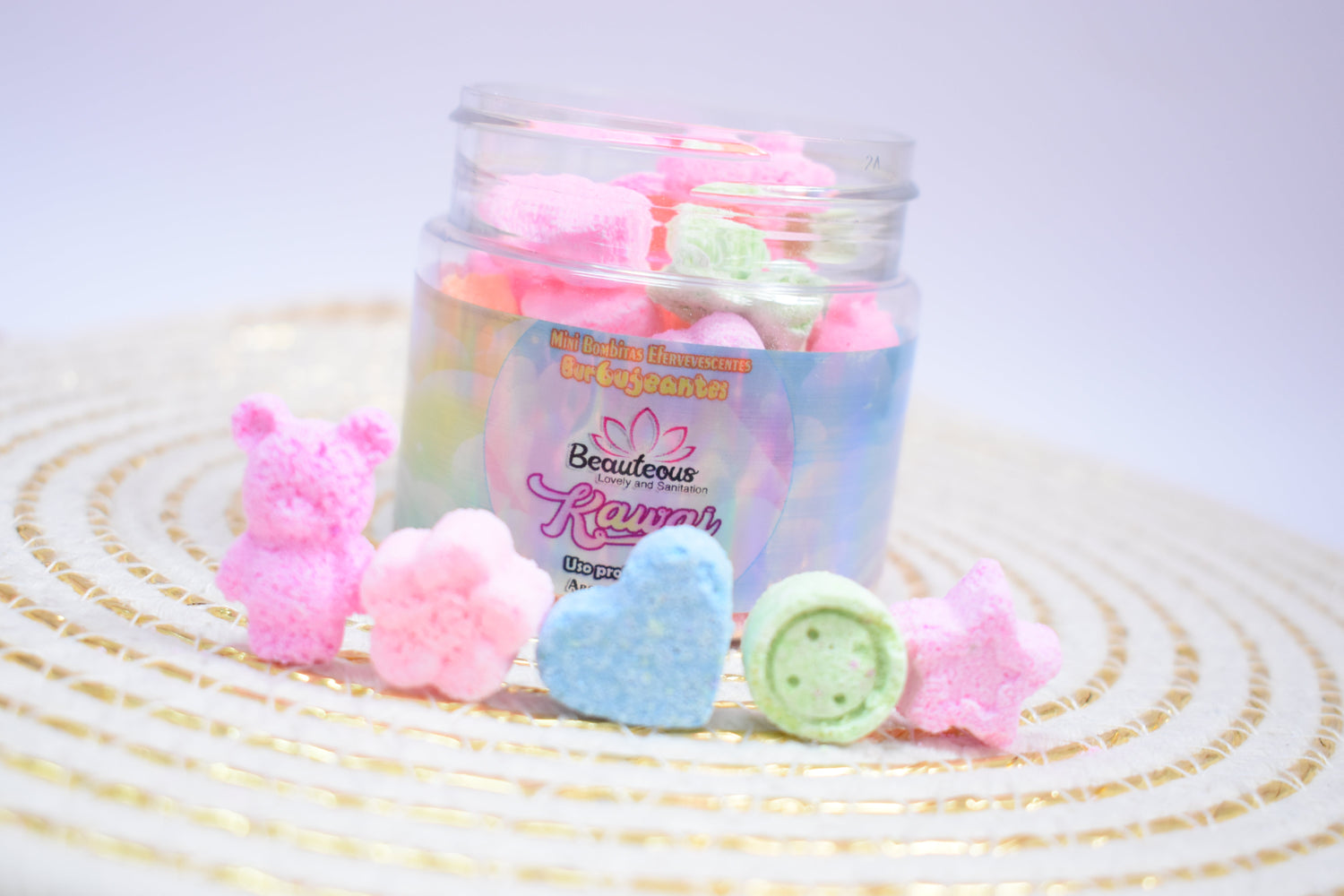 BOMBAS EFERVECENTES BEAUTEOUS LOVELY