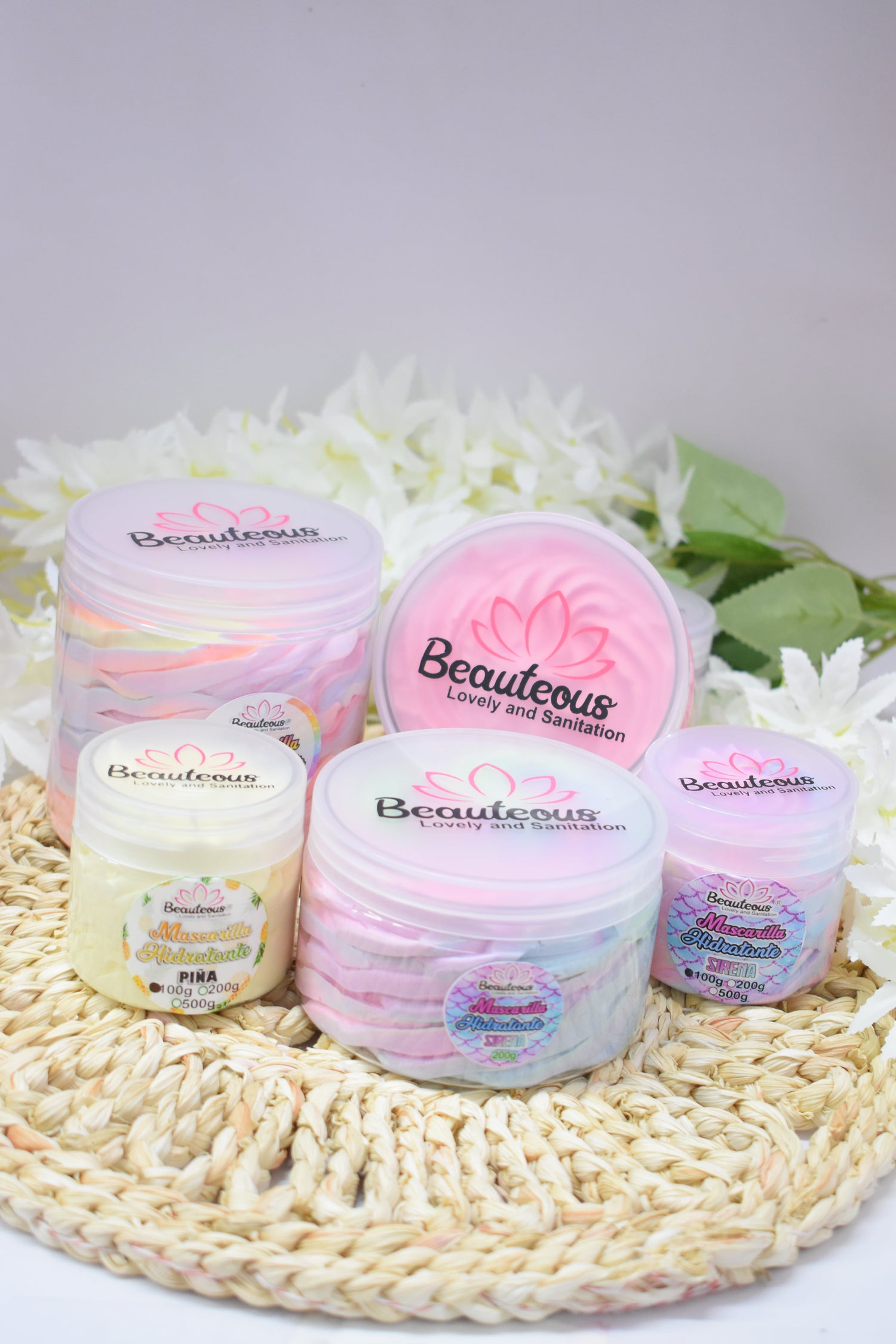 MASCARRILLAS HIDRATANTES ESPONJOSAS Y SUAVECITAS BEAUTEOUS LOVELY