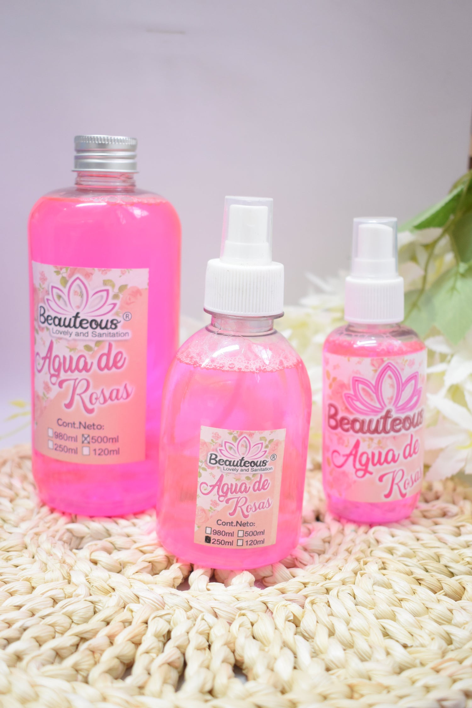 AGUA DE ROSAS BEAUTEOUS LOVELY
