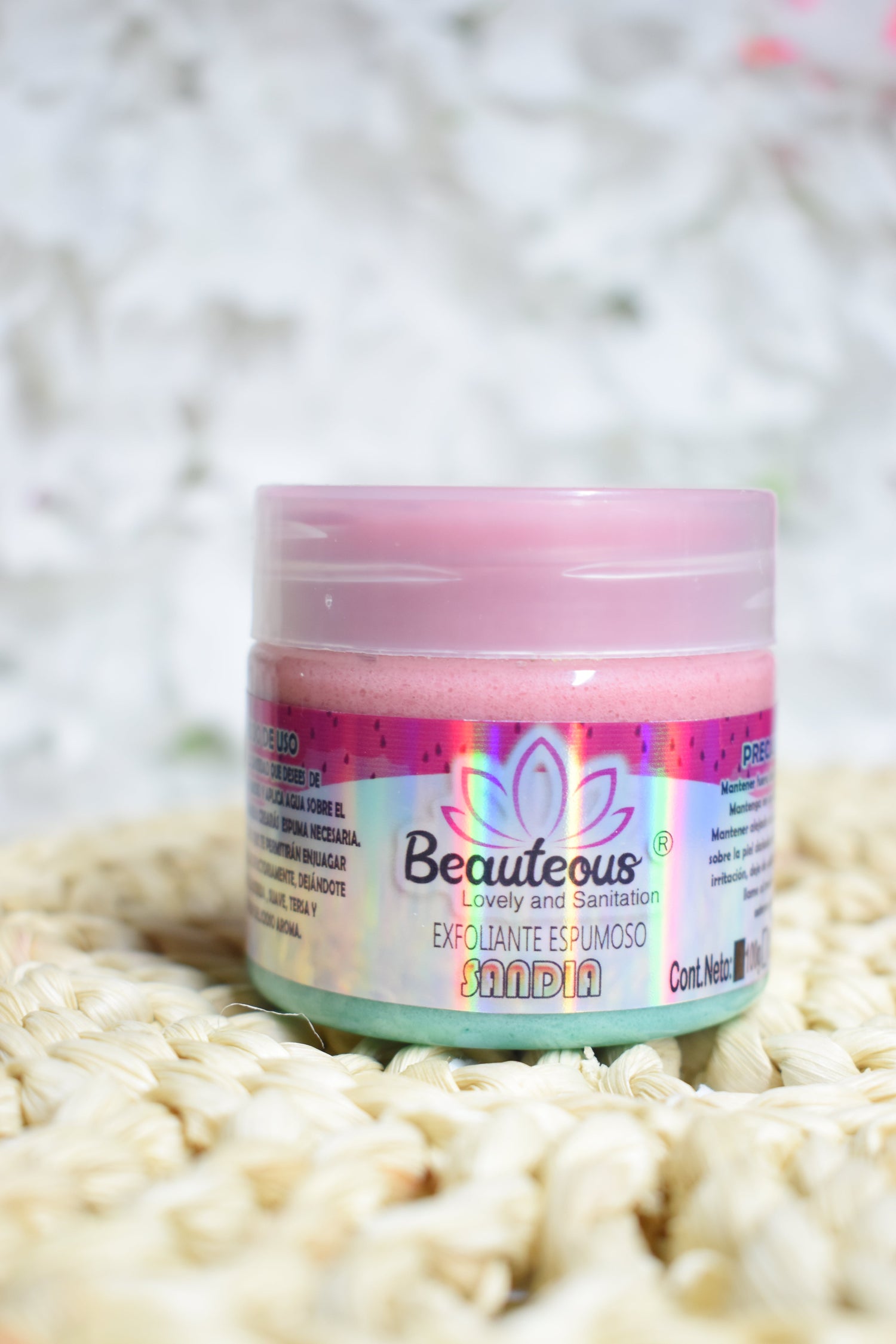 EXFOLIANTE 100 GRAMOS BEAUTEOUS LOVELY