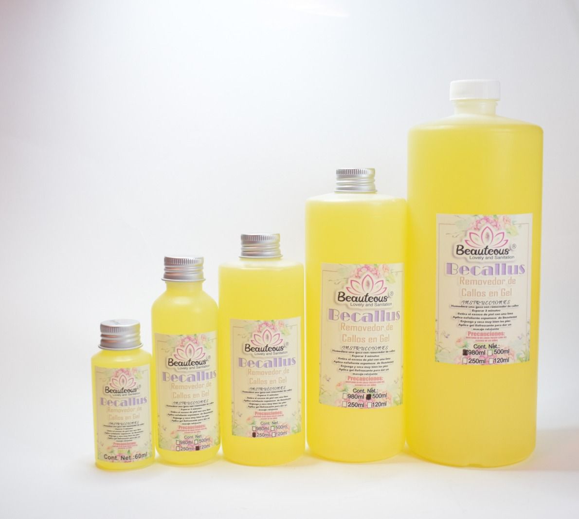 REMOVEDOR DE CALLOS BEAUTEOUS LOVELY