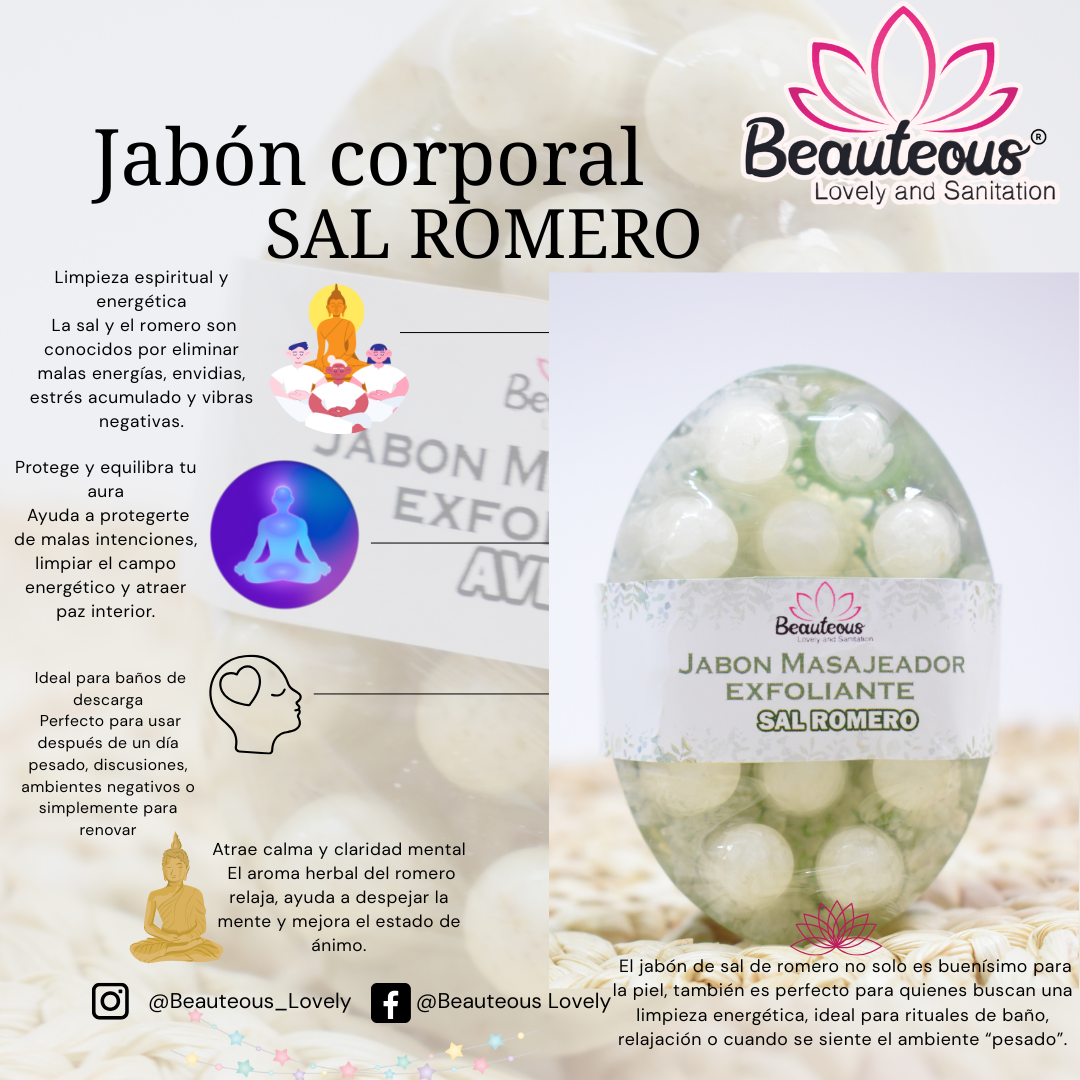JABON CORPORAL ANTICELULITIS / BYE BYE MALA VIBRA SAL ROMERO