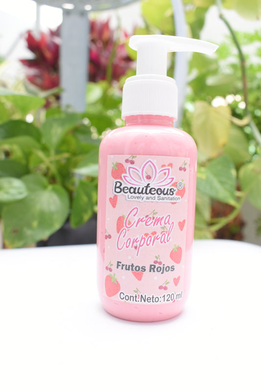CREMA CORPORAL FRUTOS ROJOS BEAUTEOUS LOVELY 120 G