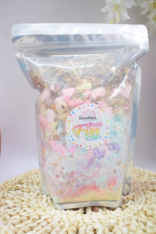 FIIZ ROCK 1 KILO  Polvo Efervescente para Pedicure SPA BEAUTEOUS LOVELY