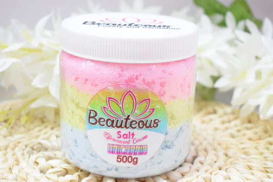 SAL GRUESA EFEREVECENTE RELAJANTE 500G UNICORNIO BEAUTEOUS LOVELY